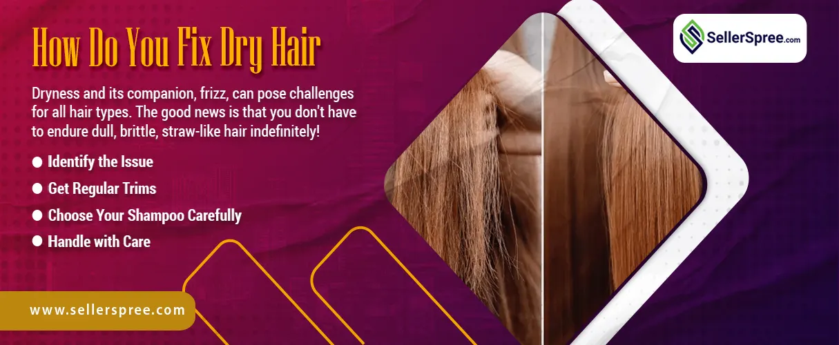 How Do You Fix Dry Hair? SellerSpree.com